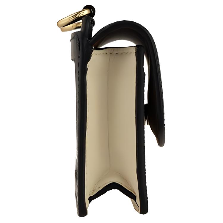 New COACH Canvas Leather Crossbody Bag, Shoulder Bag Women's Monogram & Black C5577-IMLOV