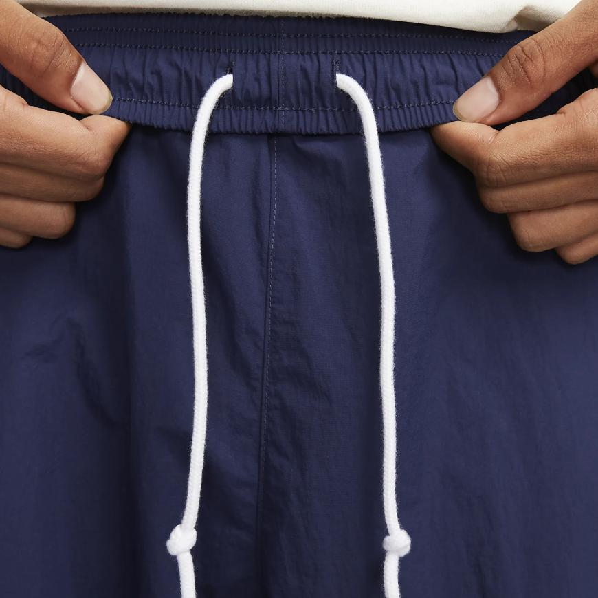 Nike Solo Swoosh Plain Weave Shorts Men Bottoms Navy-Blue DX0749-410