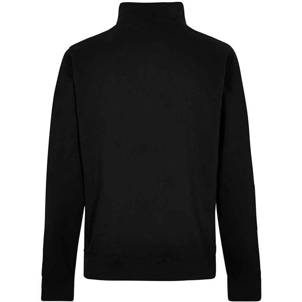 Kustom Kit Mens Pique Quarter Zip Relaxed Fit Sweatshirt