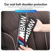 Car Seat Belt Shoulder Carbon Fibre Protection Pad Accessories For BMW M Performance Alpina M3 M5 M6 X1 X3 X4 X5 G20 Q11