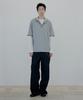 Line Pique Shirt_Gray