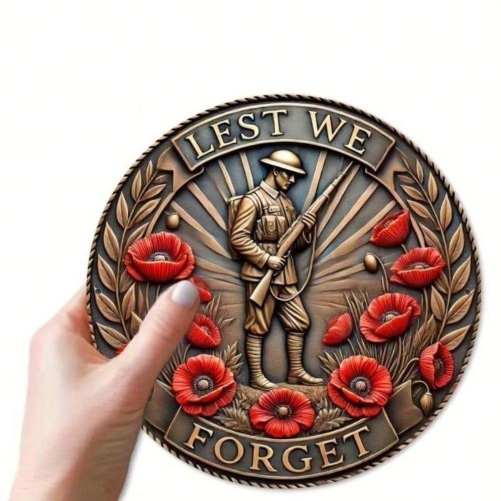 Metal Wall Art Plaque Decoration Gift Memorial Garden Home Decor
