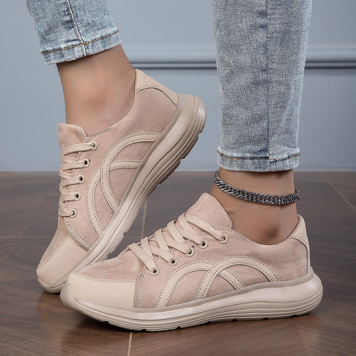 Женские кроссовки дышащая уличная обувь женская повседневная обувь женская обувь на шнуровке женская обувь 36 хаки 3840₽