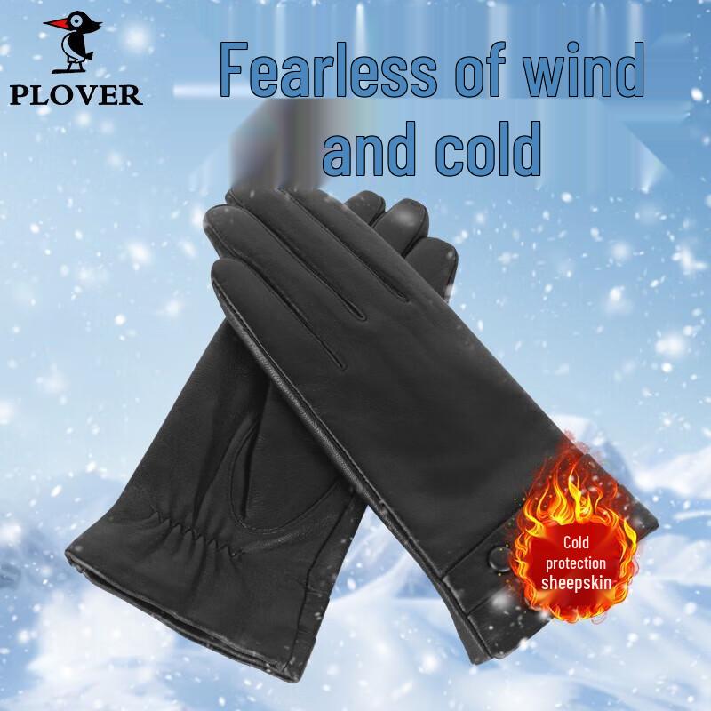 PLOVER Women s Sheepskin Gloves L