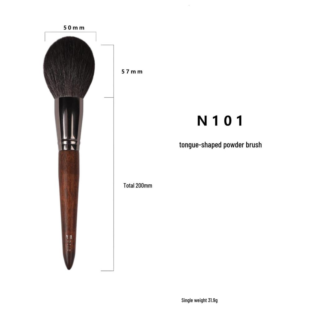 26-Piece Professional Makeup Brush Set: High-End Brushes for Loose Powder, Blush, and Foundation.