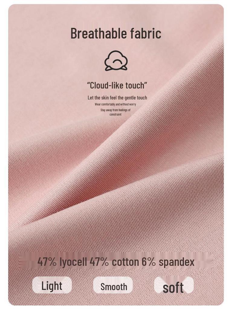 Tencel Cotton Couple Pajamas: Long Sleeve Lyocell Set for Men & Women - Spring/Autumn Casual Home Wear