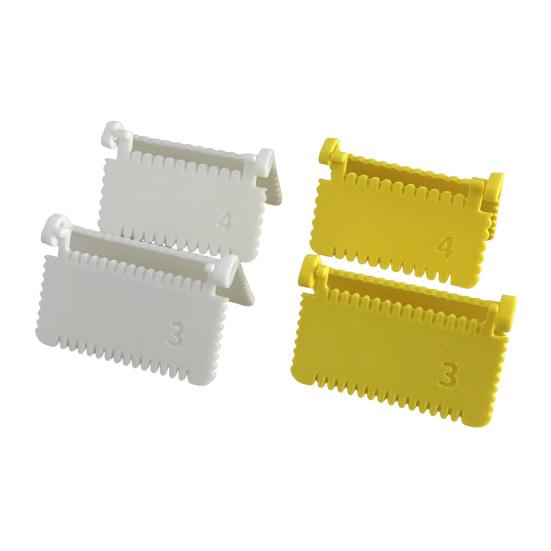4Pcs/Set Clip-on Stitch Guide Edge Stitch Lock And Sewing Gauge Seam Guide Ruler Edge