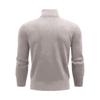 Men's Color Warm Sweater Knitted Sweater High Collar Slim Bottom Knitted Sweater Long Sleeve Sweater