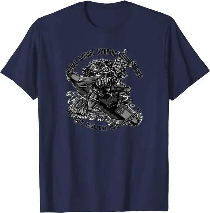 

Naval Special Warfare Group Three NSWG3 Seal TShirt 100 Cotton ONeck Short Sleeve Summer Casual Mens Tshirt Streetwear 4XL