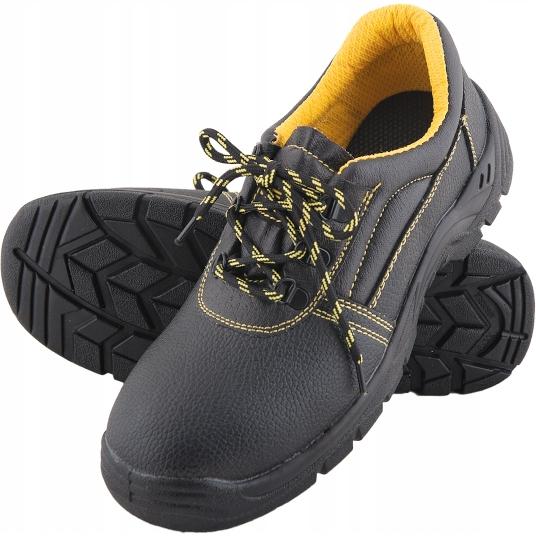 Leather work shoes BRYES-P-SB BY size 40
