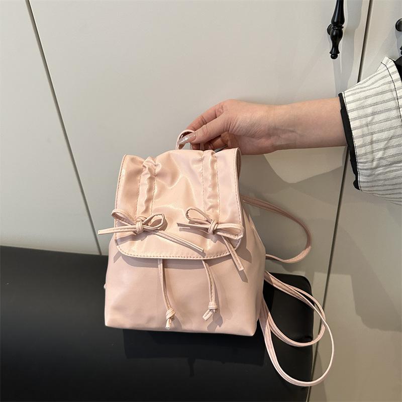Ballet Style Backpack for Women, 2026 New Fashiable and High-end Backpacks, Portable Small Backpack for Outdoor Shopping
