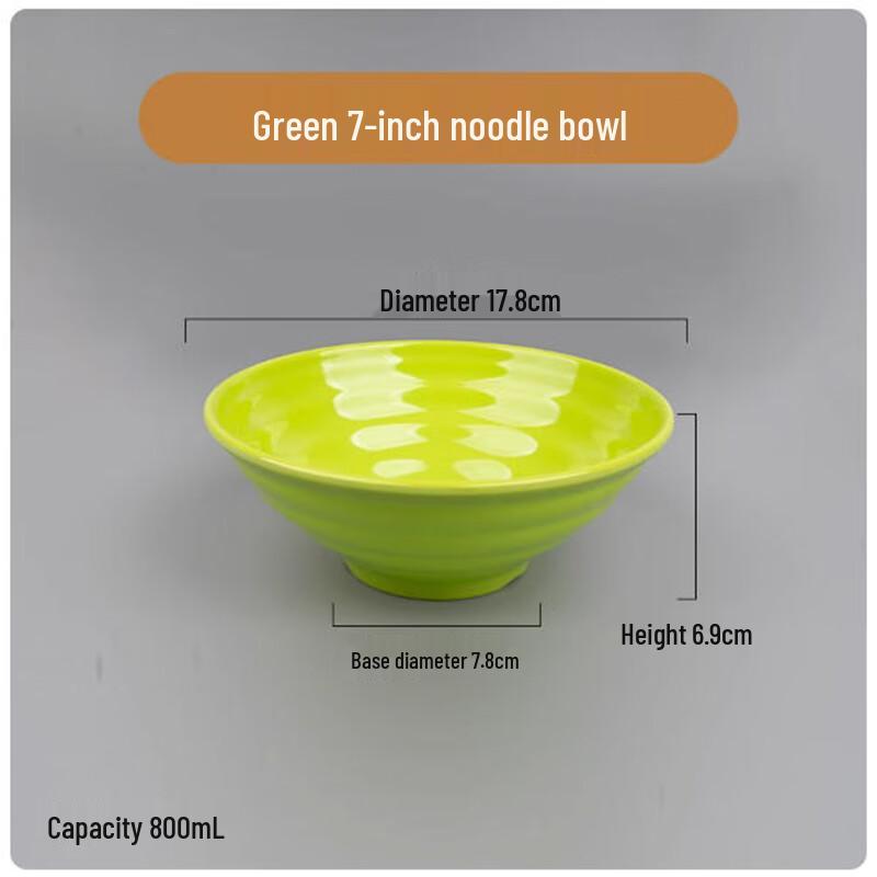 Durable Melamine Noodle Bowl Set