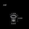 Korean Style Microblading Pigment Cups (100-Pack) for Eyebrow & Lip Tattoo