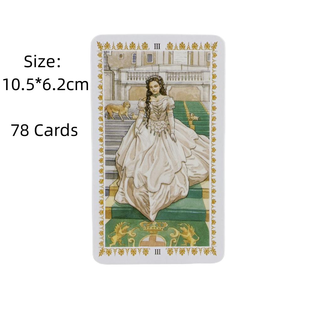 Romantic Tarot 78 Card Deck Fate Divination Oracle Party Board Game Playing Card