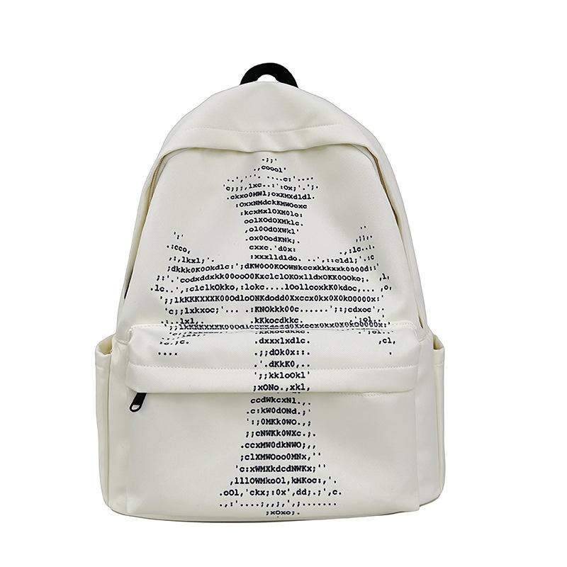 Schultasche: Neuer Freizeitrucksack mit großem Fassungsvermögen, vielseitige, strapazierfähige Schultasche für Mittel- und Oberstufenschüler, leichter und stilvoller Rucksack