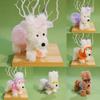 West Highland Terrier Keychain Plush Toy With Soft Polyester Filling For Gift And Collection