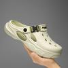 Hole shoes 22 new summer large size outside wear beach wading dual-purpose bag head cool slippers