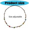 Fashionable Beads Necklace Handmade Necklace Colorful Beads Delicate Neck Chain Suitable for Fashion Lover Present