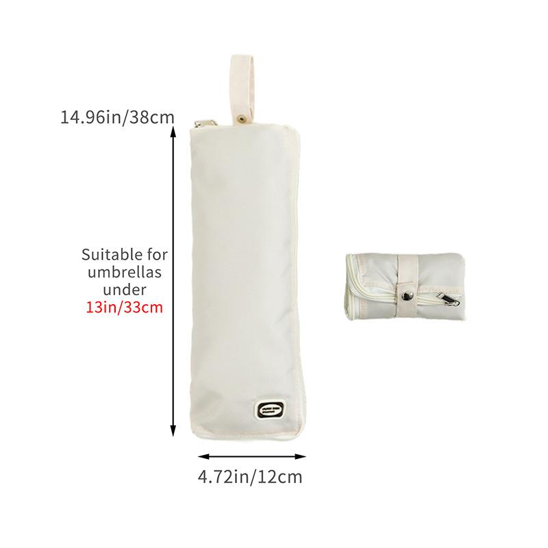 Multi Purpose Waterproof Umbrella Storage Pouch With Microfiber Lining Portable Umbrella Case For Rainy Days