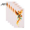 Easy Apply Tattoo Stickers 5 Sheets Butterfly Stickers, Waterproof Temporary Flower Tattoos, Colorful Safe Skin Tattoos Face Body for Parties