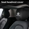 Hijk1 ·Car Seat Headrest Protective Cover Anti-Dirty Pillow Protector For VW Scirocco Jetta Beetle Golf Passat Polo Tiguan Sharan GTI