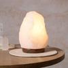 Serenity Natural White Rock Salt Lamp - 1-2kg