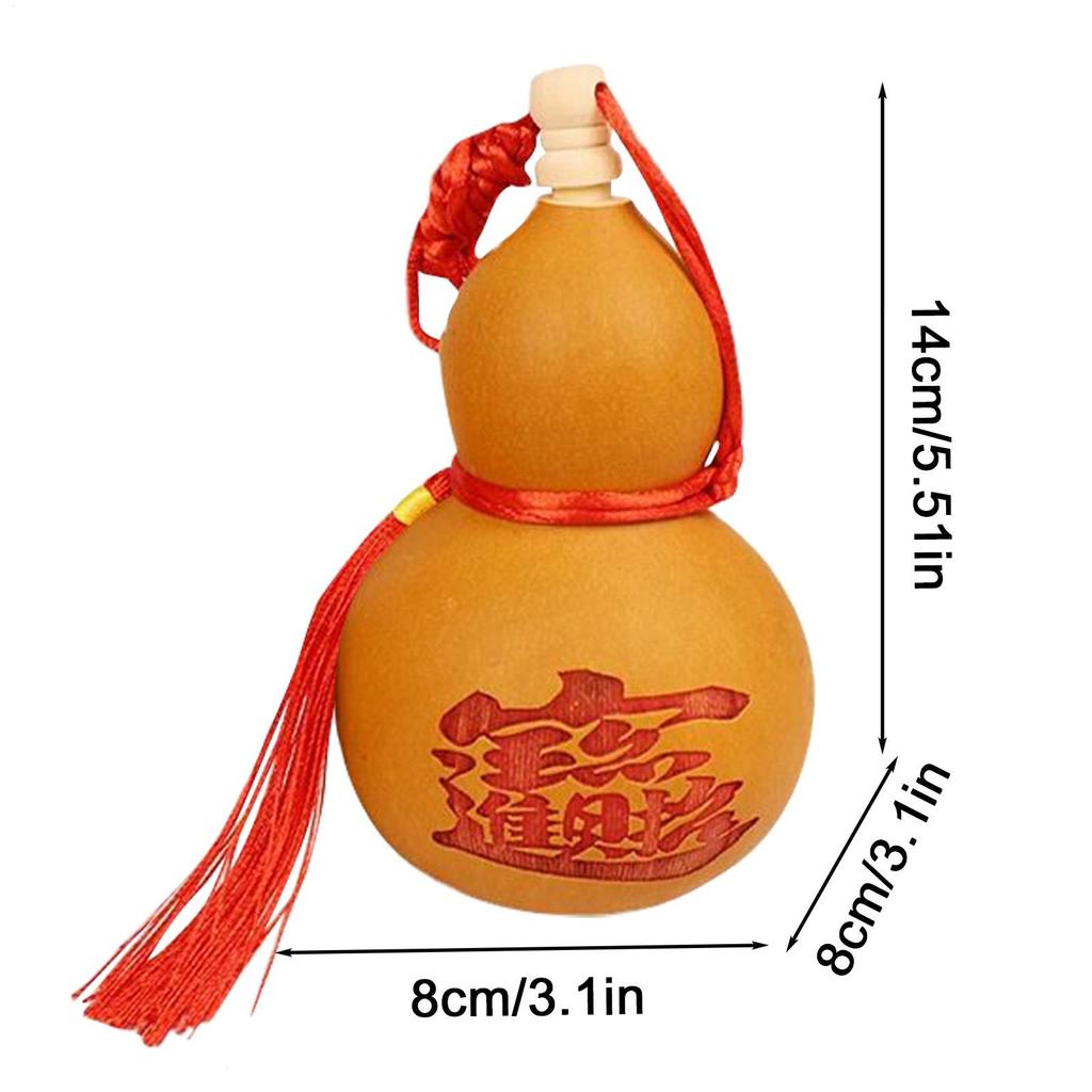 Bottle Gourd Dried Gourd Bottle Crafts Ornament Small Decorative Crafts Supplies Calabash Collectible Home Decor for Shelves