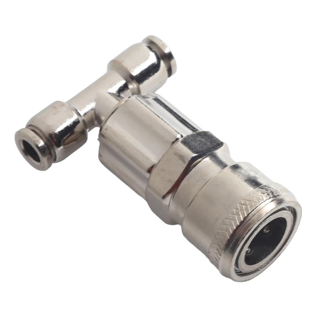 High Performance Pneumatic Tank Connector Three Way Design 1/4 Inch Inlet 6mm Tube For Use In Trucks And Trailers