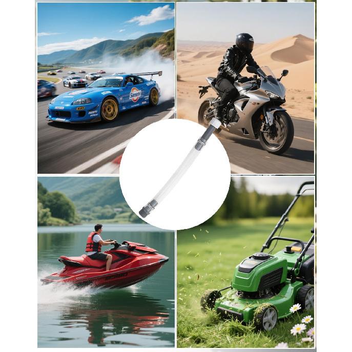 2 PCS Racing Fuel Jug Hose,Jegs Jugs & Scribner Fuel Tanks - Compatible With 3/5/5.5 Gallon Containers - Perfect For Motorsports & Off - Road Racing