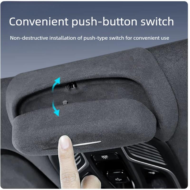Car Glasses Case Roof Sunglasses Storage Clip For Geely Monjaro/Starray 2022-2024 Auto Supplies Modification Accessories Tools