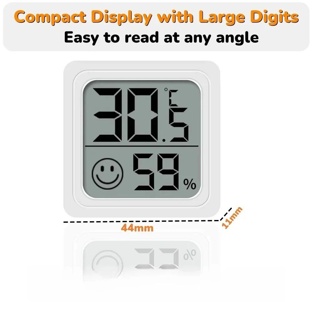 Mini LCD Digital Thermometer Hygrometer Indoor Room Home Hygrometer Temperature Humidity Meter Sensor Gauge Weather Station
