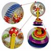 Rainbow Toddler Ferris Wheel Baby Toy Rattle Clanking Suction High Chair Toys