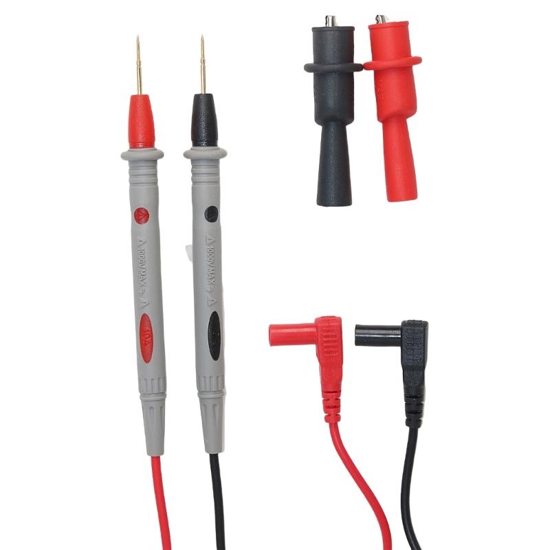 Professional High Temperature Resistant Silicone Multimeter Probes for Accurate Measurements Lab Testing Circuit Repair