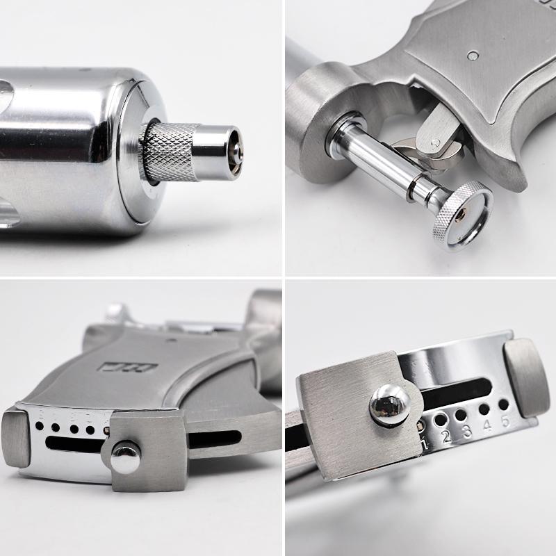 Seringă Ajustabilă Continuă 50ml Semi-Automată Metal Animale Vaccin Injector Instrumente pentru Cal Oaie Bovine Porc Injectare