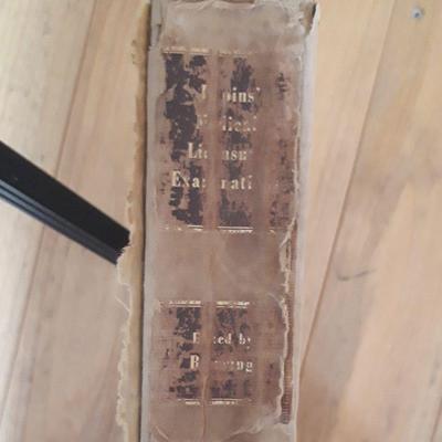 [USED] Old Foreign Book, Worn Out, Medical