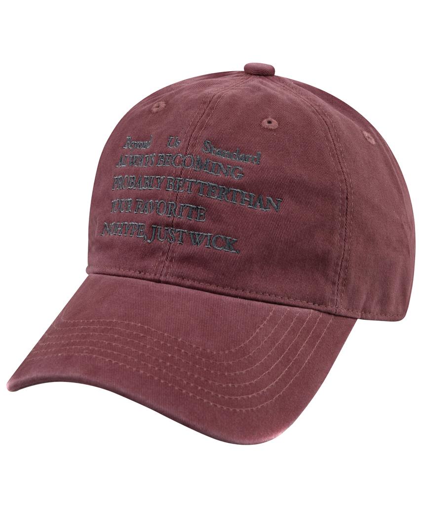 Wig Nohype Cation Washed Ball Cap