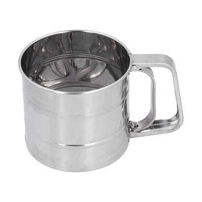 Stainless Steel Flour Sifter Baking Sugar Sifter Hand Held Sifter for Flour Icing Sugar