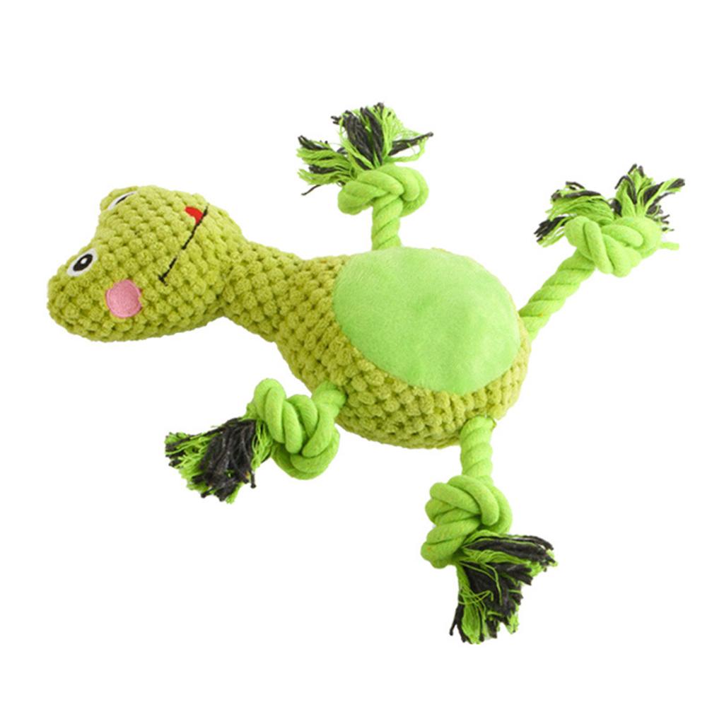 Hundebeißring, quietschendes Hundespielzeug für aggressive Kauer, Hundekauspielzeug, Plüschhund, quietschendes Spielzeug, Plüsch, ausgestopftes Hundespielzeug, Plüschtier