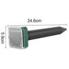 8 Pcs Outdoor Solar Ultrasonic Vibration Repeller Snake Repeller Mole Electronic Snake Repeller for Garden Yard Farm,Etc