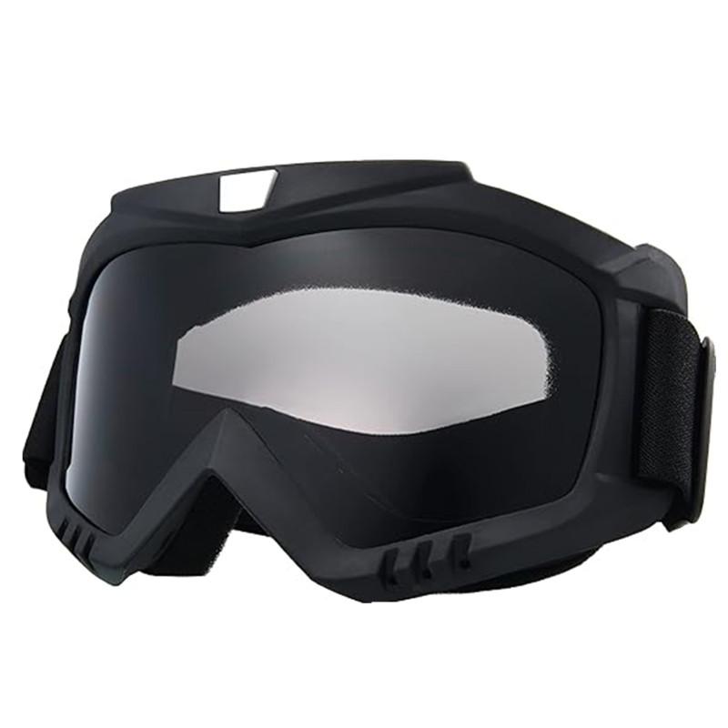 Motorcycle Bicycle Riding Windproof Full Face Goggles Detachable Skeleton Protective Skull Mask Colored Helmet Goggle
