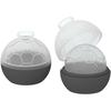 2PCS Dust Cover Soccer Ice Cube Mold Silicone Ice Ball Maker Safe Football Ice Tray  Sport Party