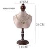Walnut Jewelry Display Stand Combination Set Jewelry Display Ring Jewelry Look Pallet Necklace Display Model Stand