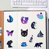 50 Stück Persönlichkeits-Tiere Sternenhimmel Graffiti Aufkleber DIY Handy Gitarre Laptop Koffer Tasse Wasserdichter Aufkleber Kinderspielzeug