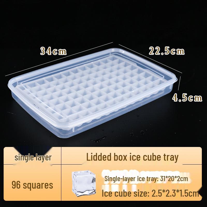 Large Capacity Food Grade Ice Cube Molds for Household & Commercial Use