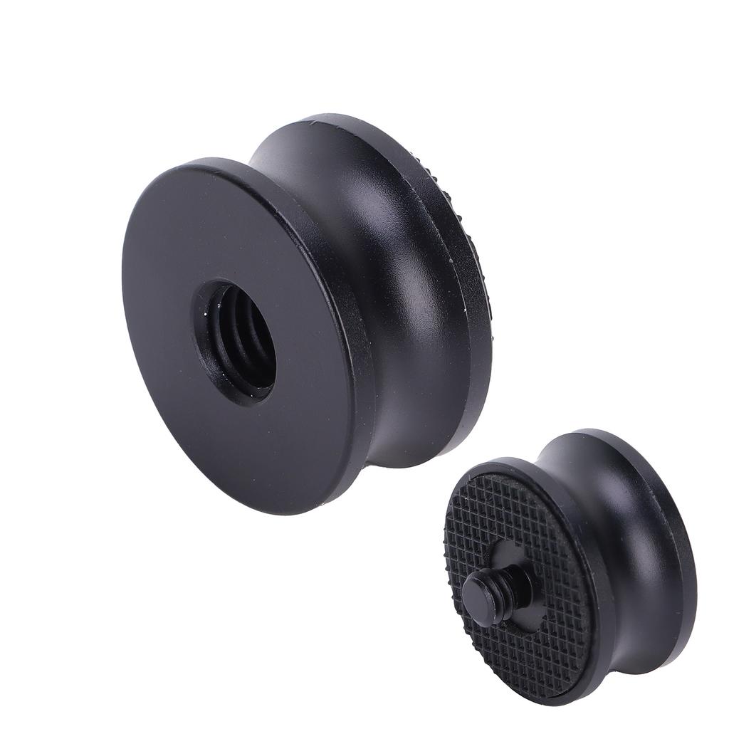 3 8 Inch Female to 1 4 Inch Male Threaded Adapter for Tripod Monopod Ballhead Camera Light Stand