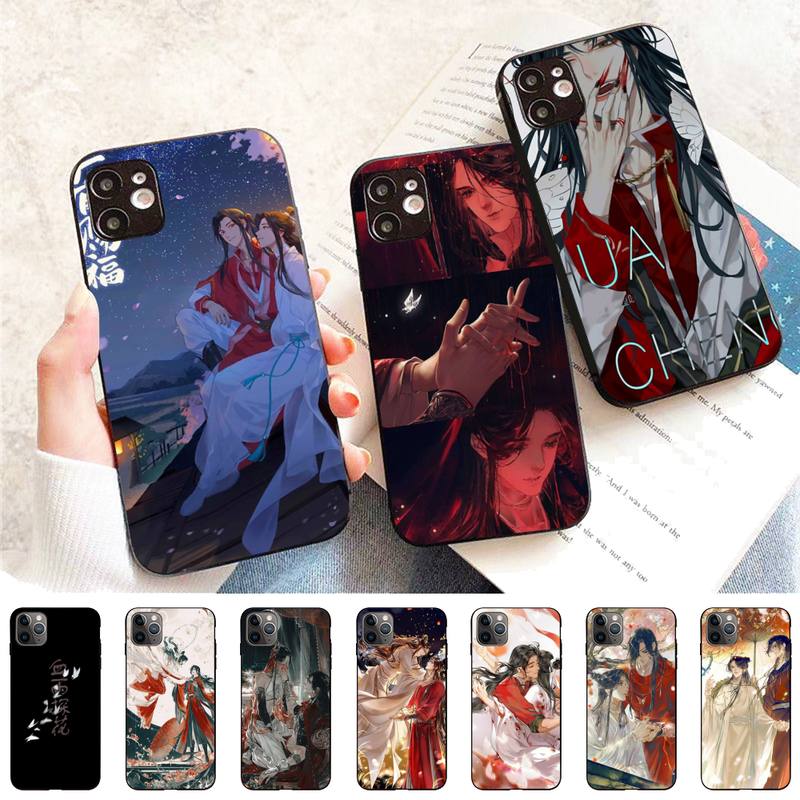 

Чехол для телефона Tian Guan Ci Fu в китайском стиле для iPhone 11 12 13 Mini Pro Max 8 7 6 6S Plus X 5 S SE 2020 XR XS 10.