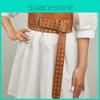 Double Buttonhole Row Extended Womens Waistband Elastic Dress Decoration