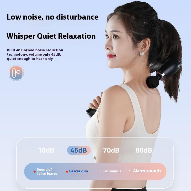 Elbow Fascia Gun Multifunctional Muscle Cervical Massager Waist Back Leg Relaxation Electric Massage Gun