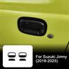 For Suzuki Jimny 2018-2025 Door Outer Handle Cover ABS Anti Scratch Wear Resistant Exterior Decor Protective Trim Auto Parts