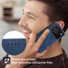 DIERFENG DF-03 For iPhone 17 Pro Case Lines Imprint Wallet Leather Phone Cover with Wrist Strap